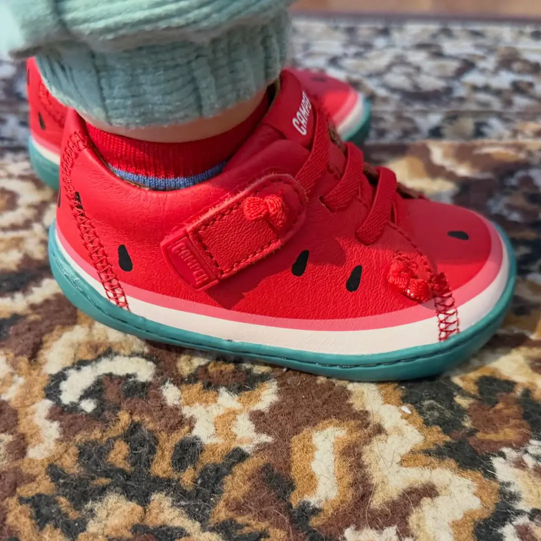 Scarpa in pelle multicolor Camper - immagine 3