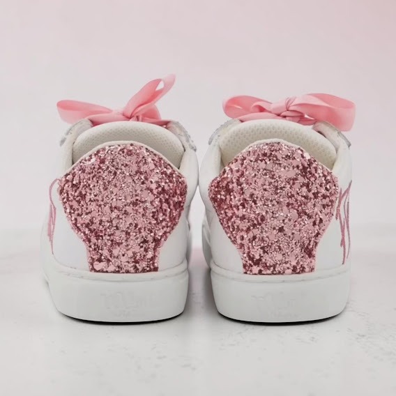 Sneakers in pelle bambina - immagine 3